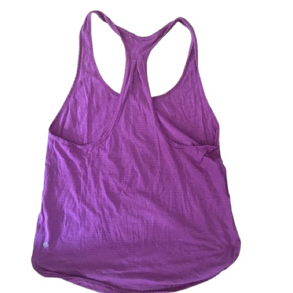 Lululemon 105 F Singlet Heathered Ultra Violet 8 - Picture 10 of 10